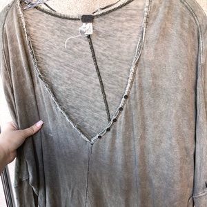 Free People Long Sleeve Top